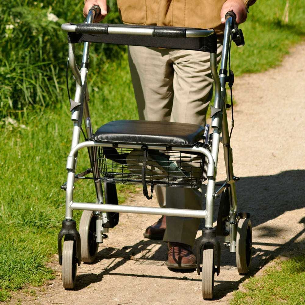 NRS 2 in 1 Rollator and Transit Chair - Image 4