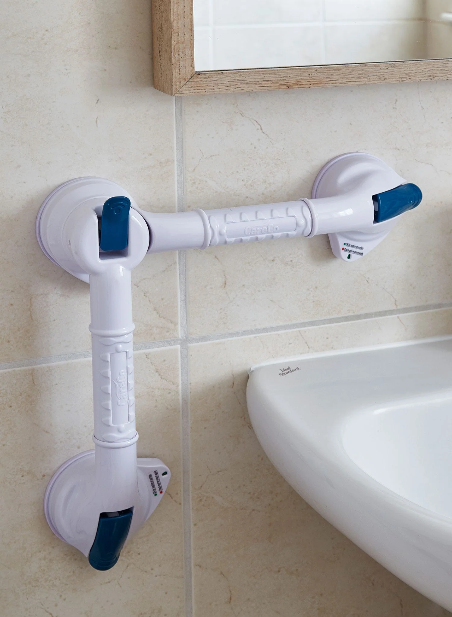 26" Reach Stick and Stay Dual Rotating Grab Bar - Image 9