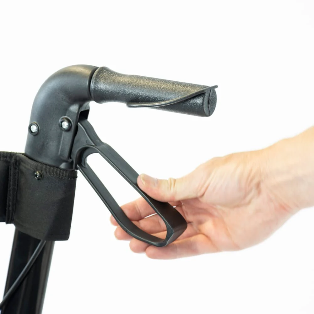 NRS 4 Wheel Triple Fold Aluminium Rollator - Image 10