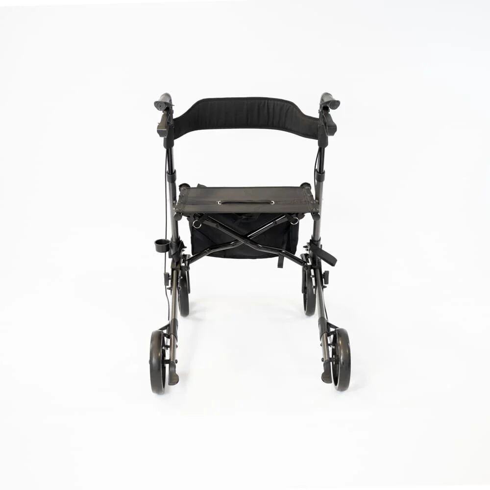 NRS 4 Wheel Triple Fold Aluminium Rollator - Image 2