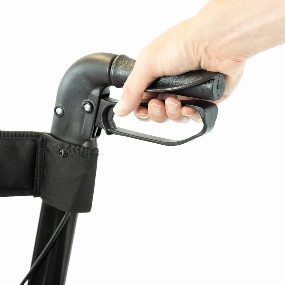 NRS 4 Wheel Triple Fold Aluminium Rollator - Image 9