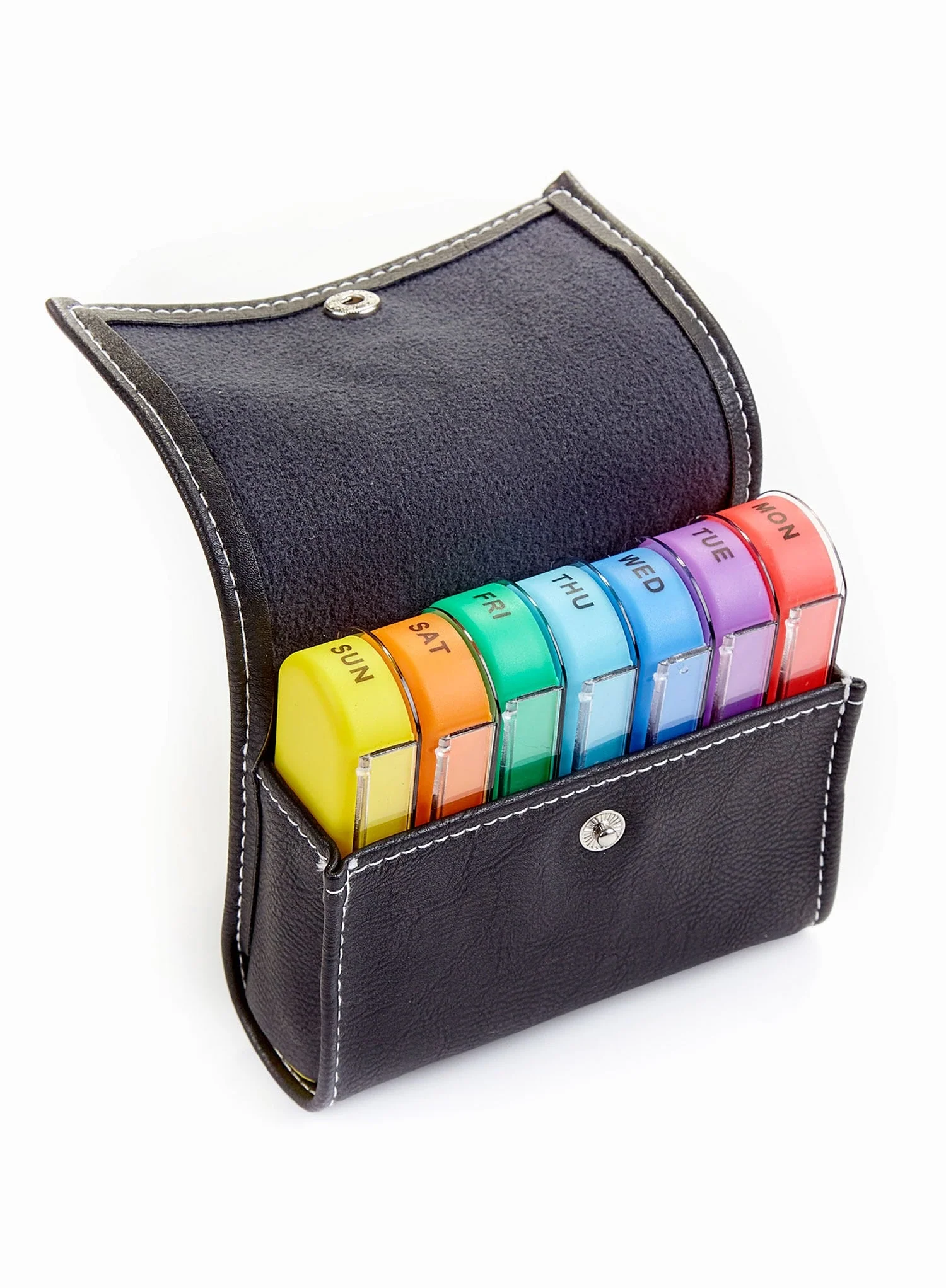 7 Day Colourful Pill Pouch - Image 6