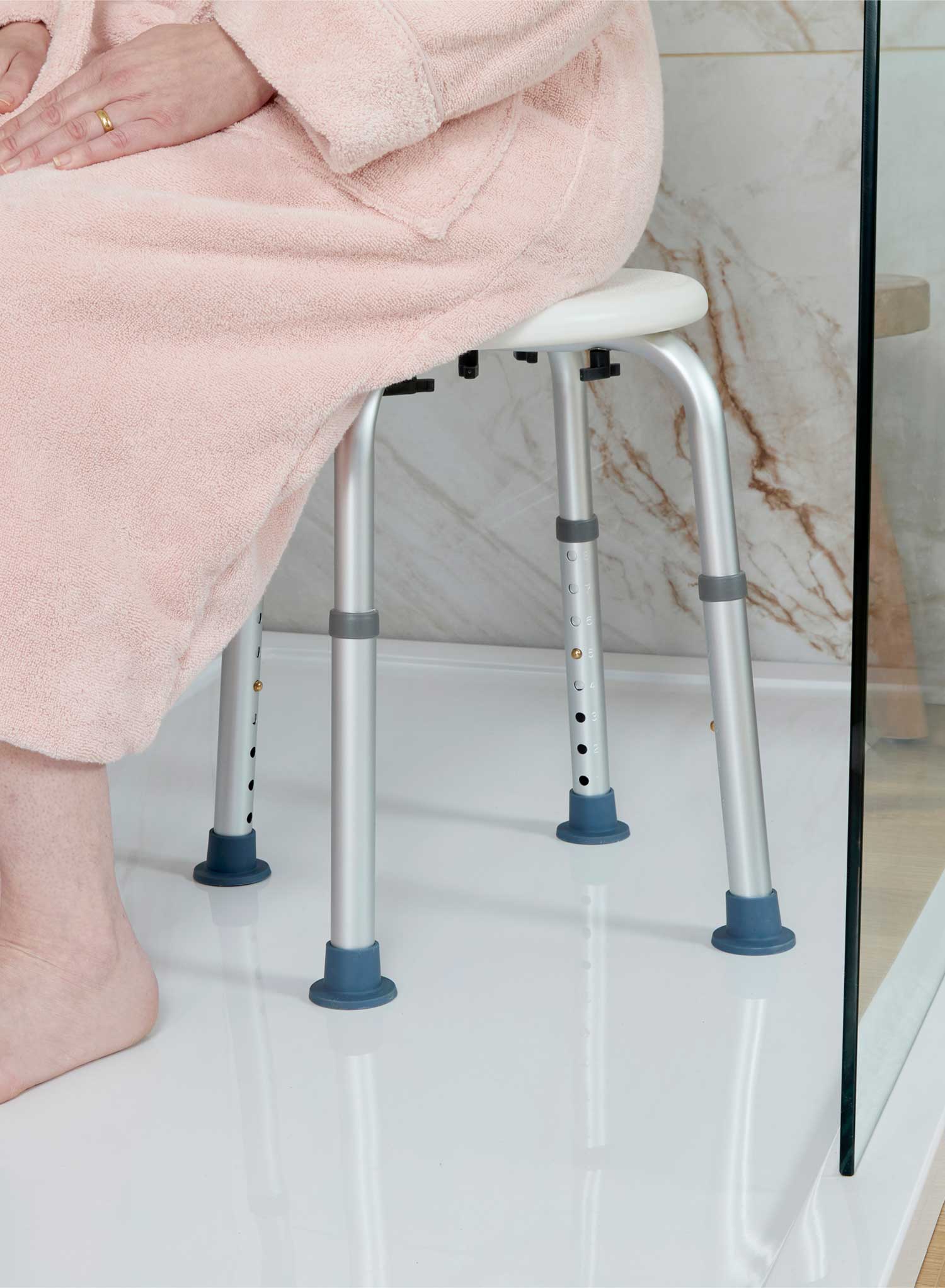 Adjustable Shower Stool - Image 9