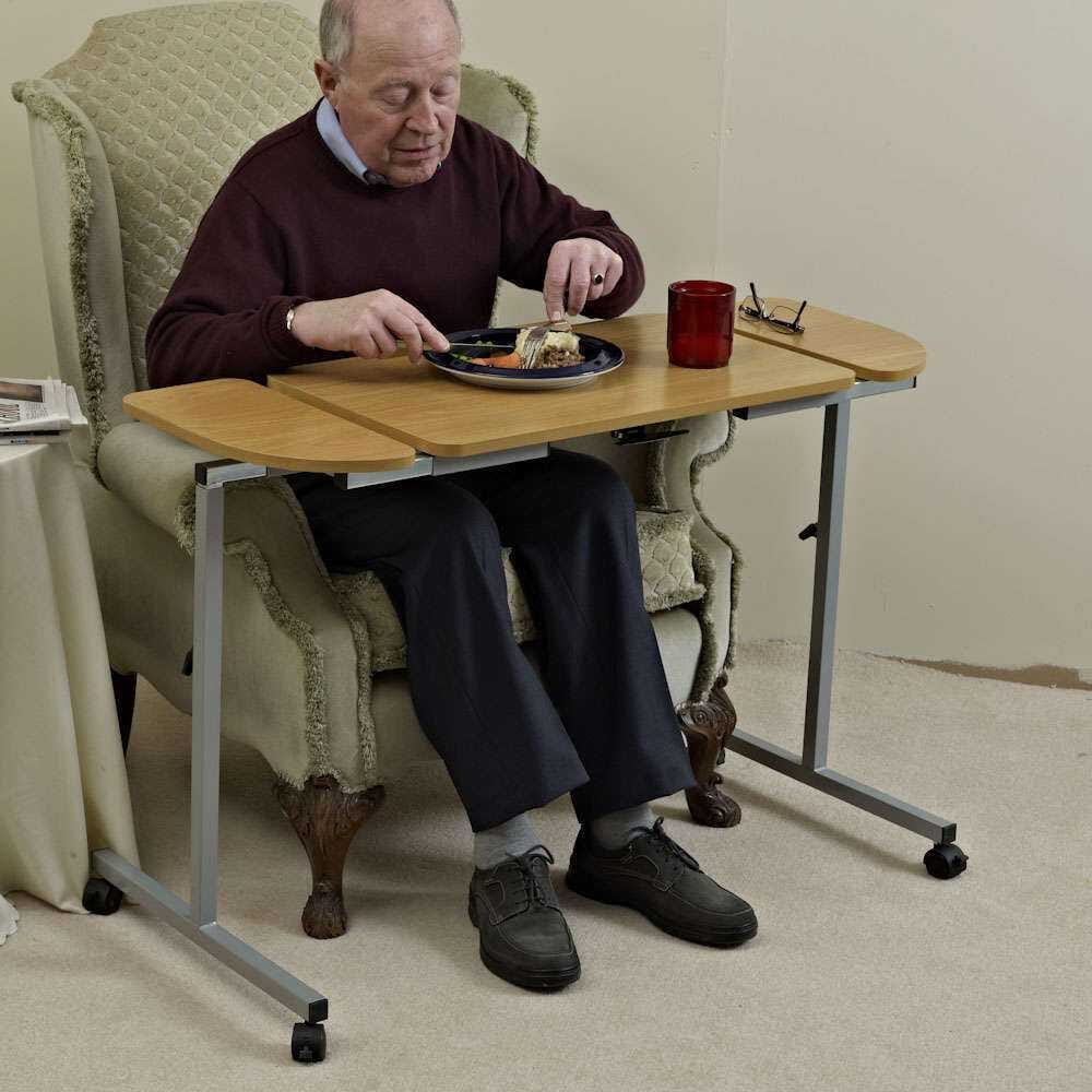NRS  Adjustable Overbed Table - Image 2
