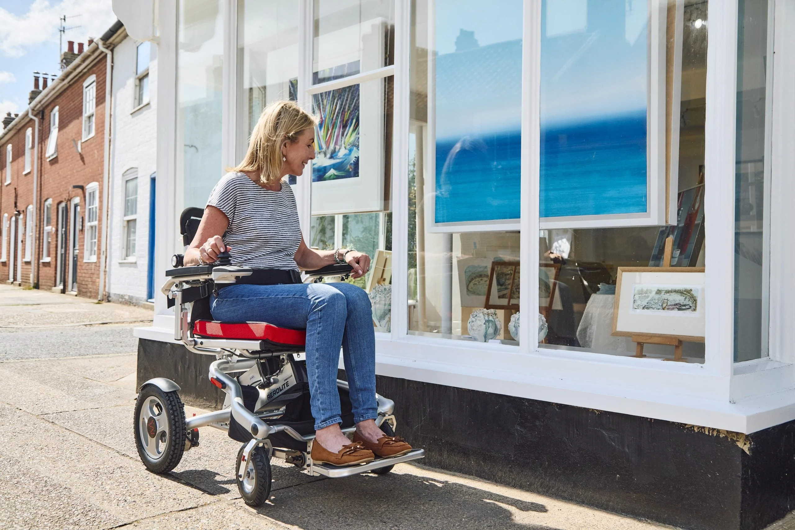 Aerolite Trekker Folding Powerchair - Image 10