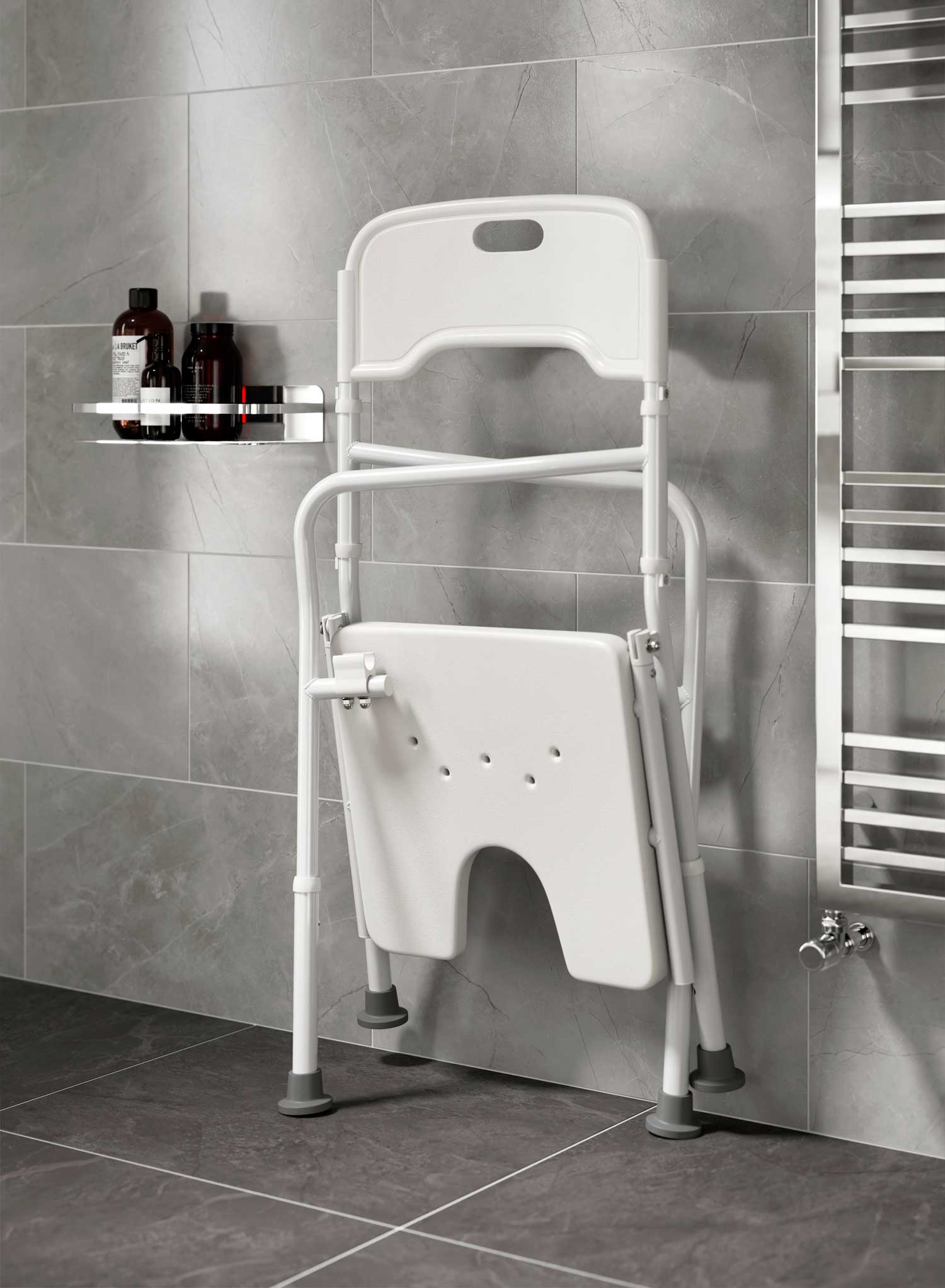 Alaska Height Adjustable Shower Chair - Image 4