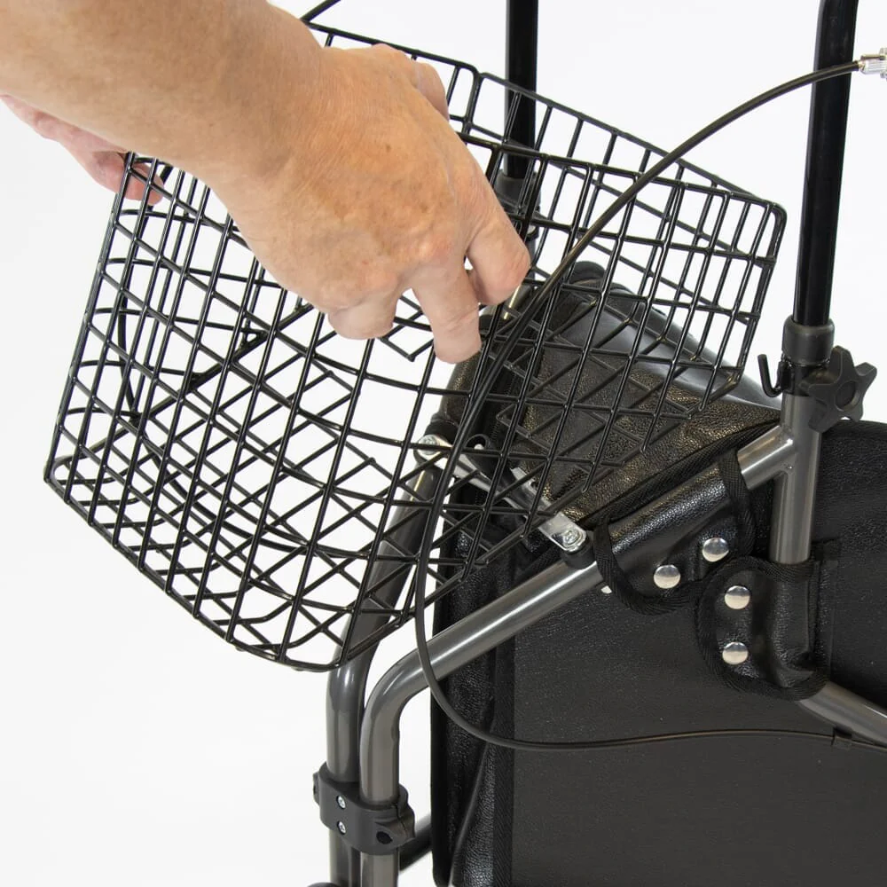 Basket and Tray Set for NRS 3 Wheel Rollator - Image 3