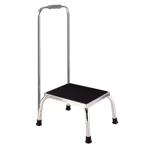 Bath Step Stool with Handrail - Image 4