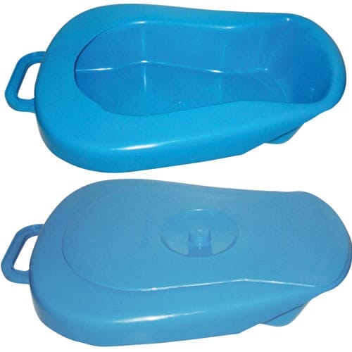 Bed Pan with Lid - Image 2