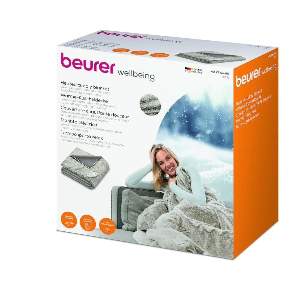 Beurer HD75 Nordic Heated Throw - Image 2