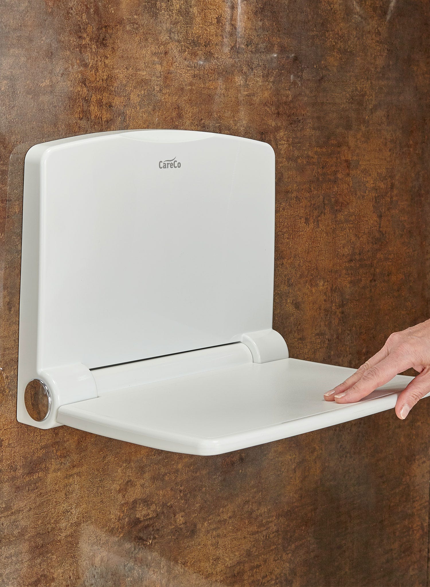 Chroma Wall Mounted Folding Shower Chair - Image 10