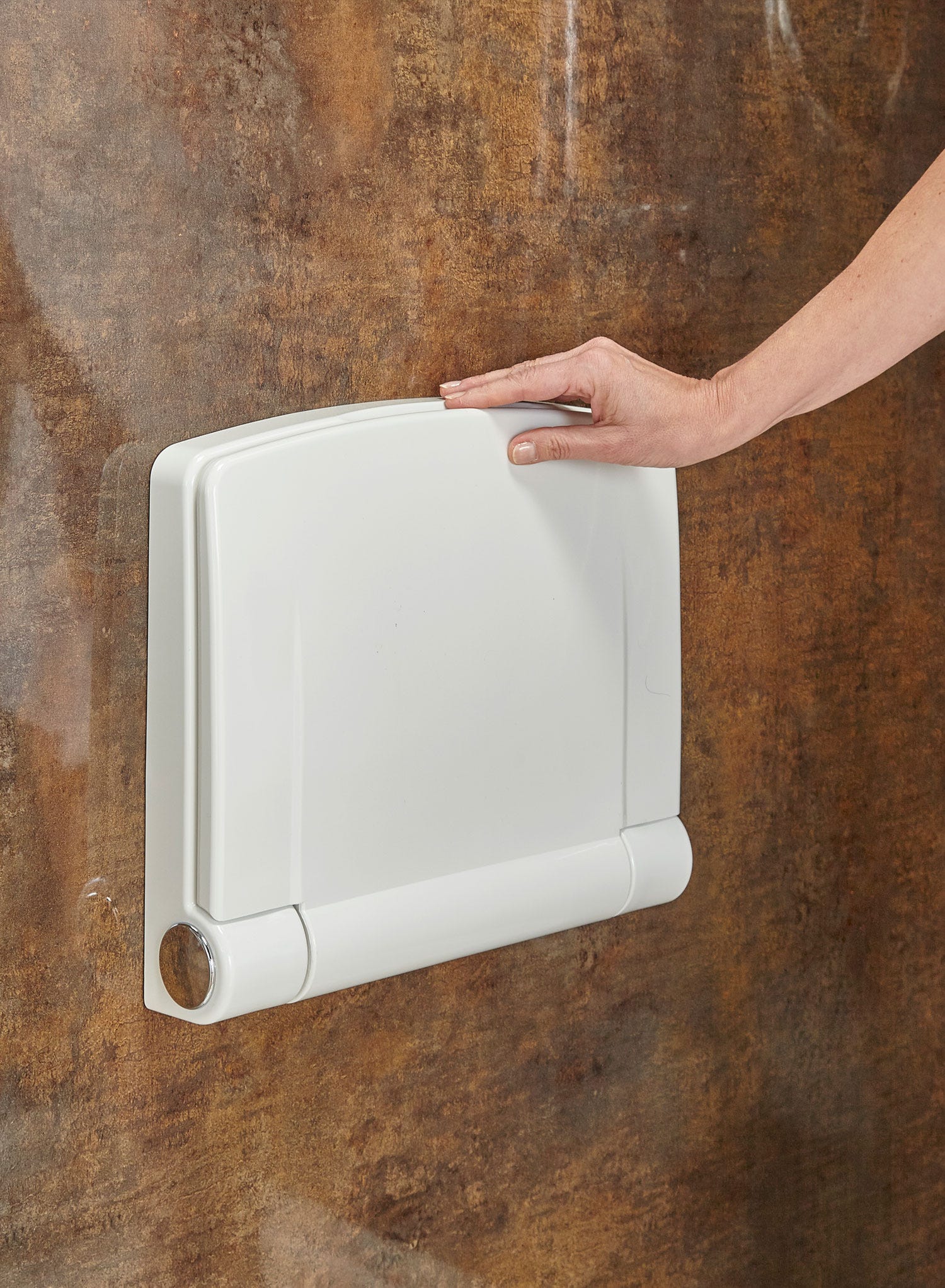 Chroma Wall Mounted Folding Shower Chair - Image 11