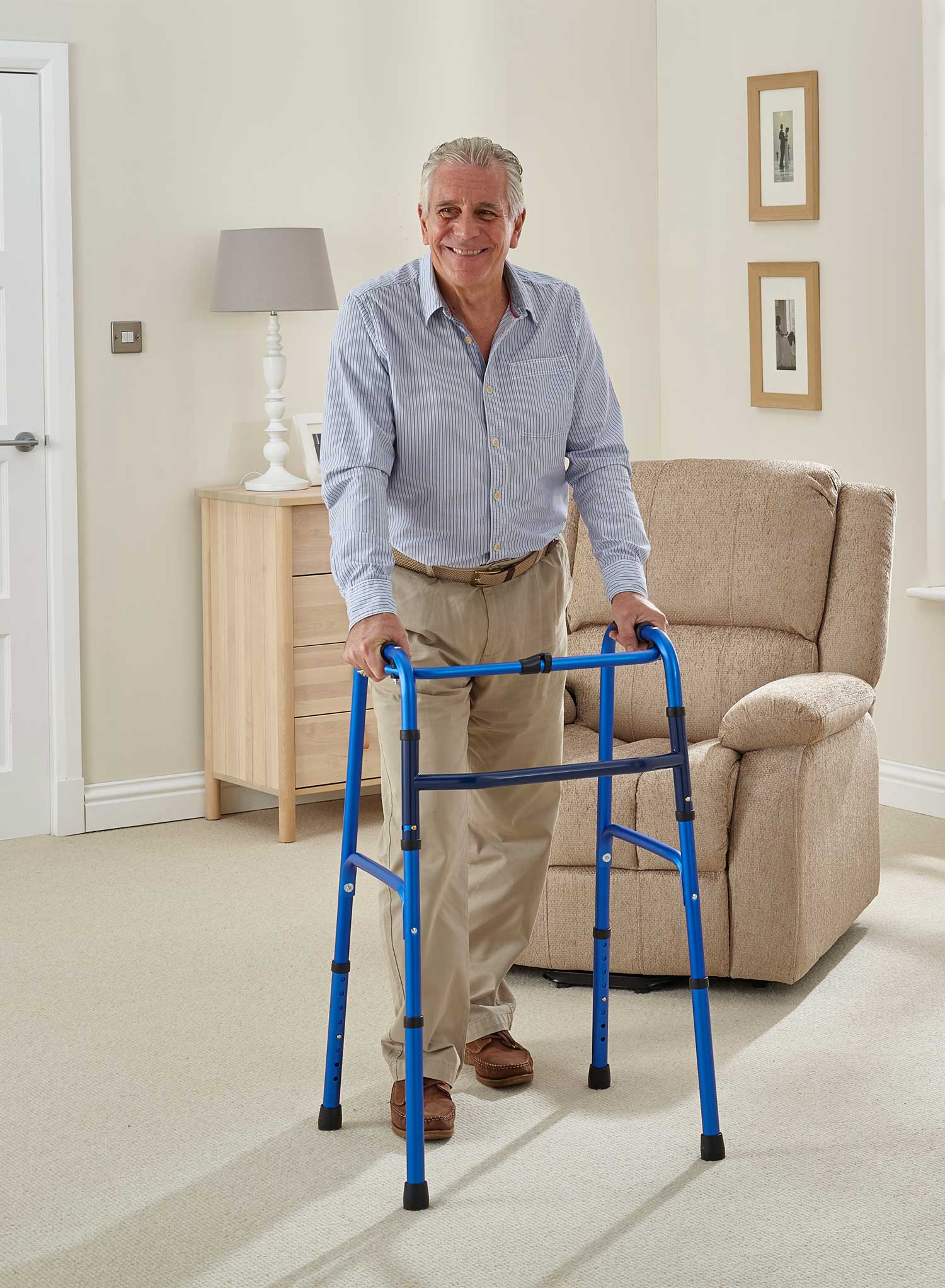 ColourMax Folding Walker - Image 4