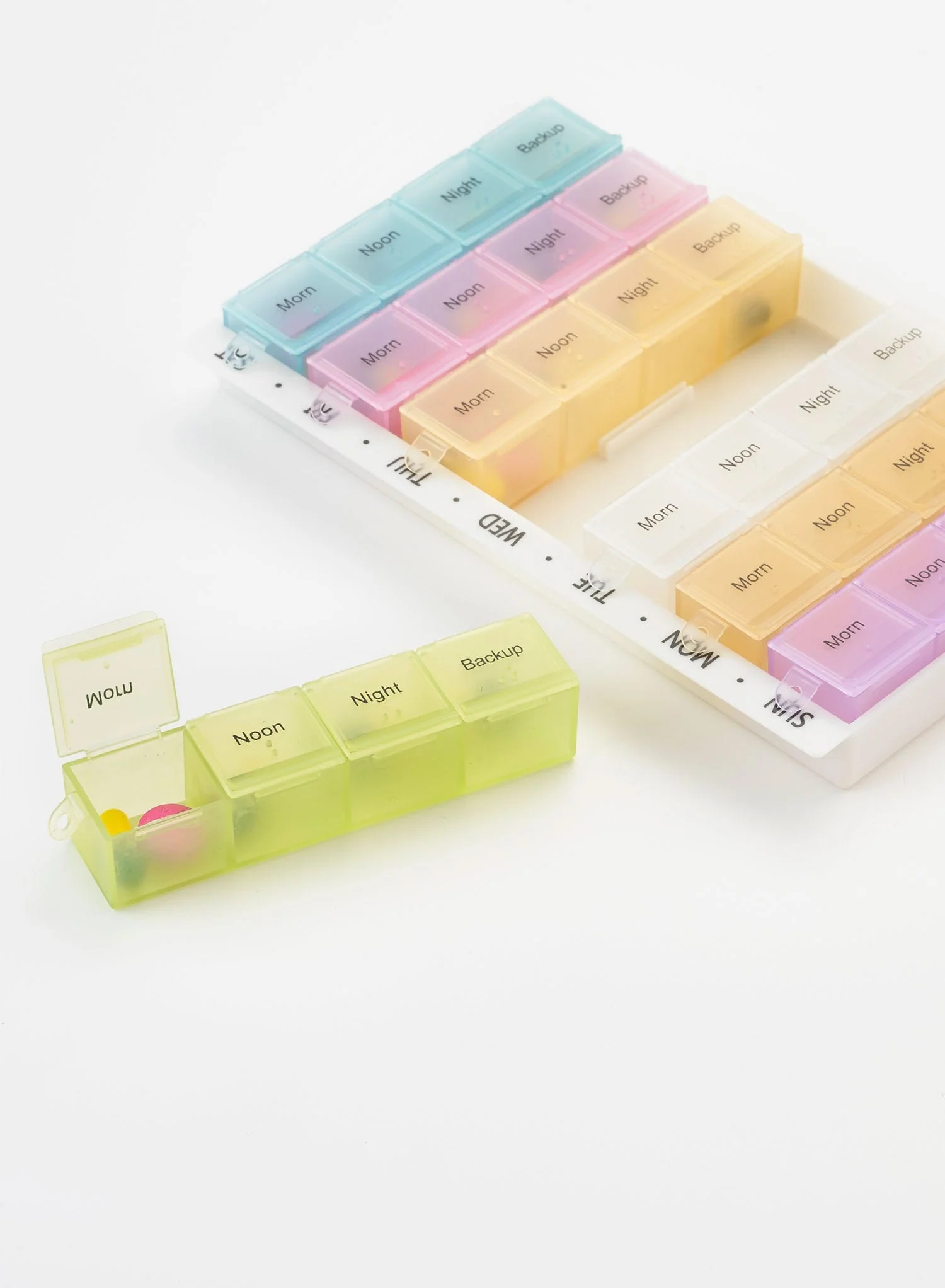 ColourMax Weekly Multi Pill Organiser - Image 3
