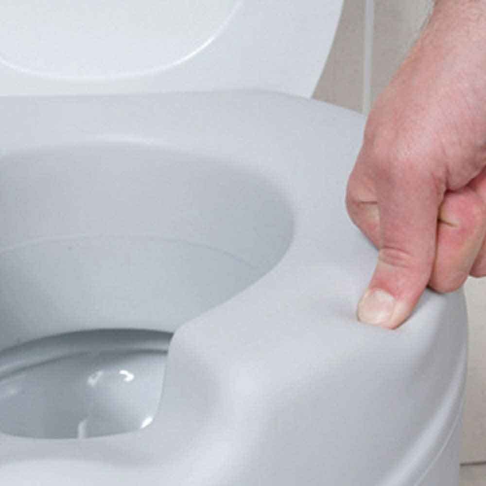 Comfort Padded Raised Toilet Seat - Image 4