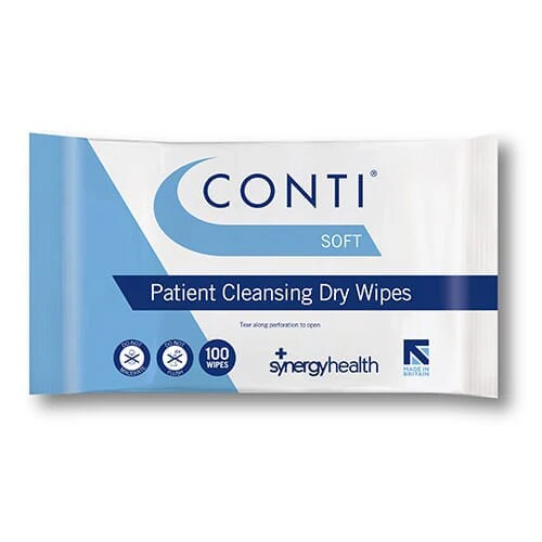 Conti Soft Large Dry Wipes - CASE
