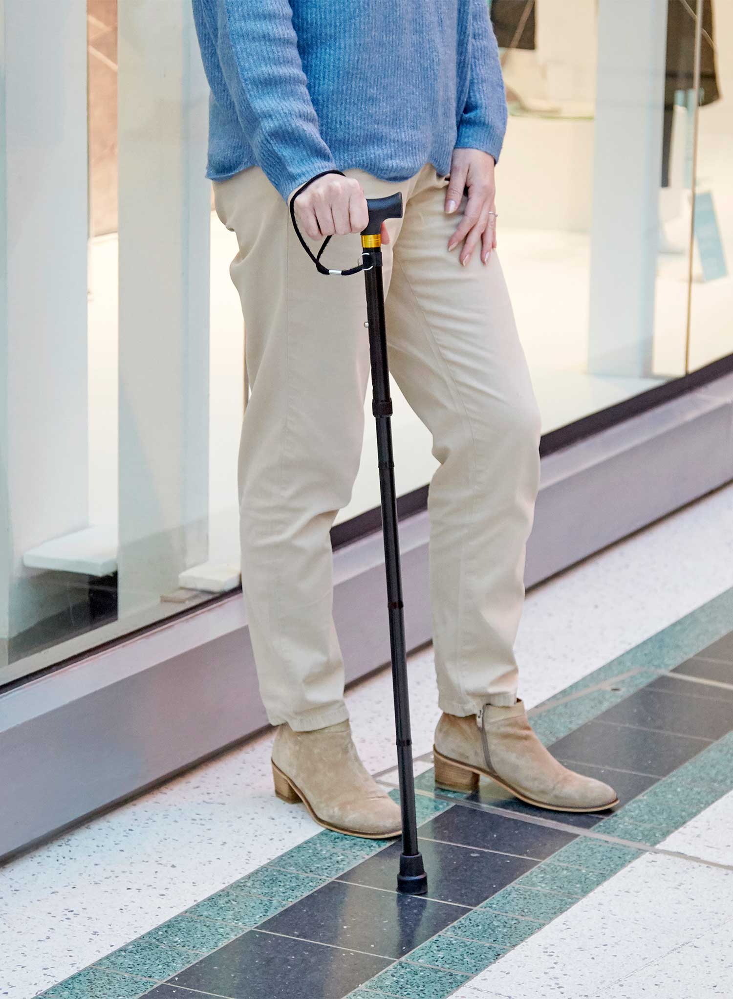 Contour Adjustable Walking Stick - Image 4