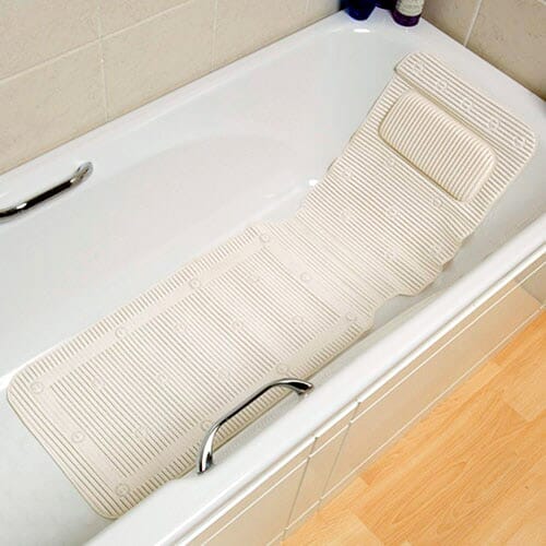 Cushioned Bath Mat With Integral Pillow - Image 2