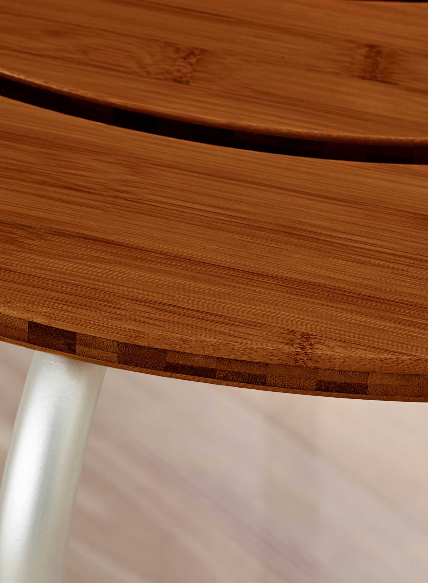 Deluxe Teak Bath Stool - Image 2