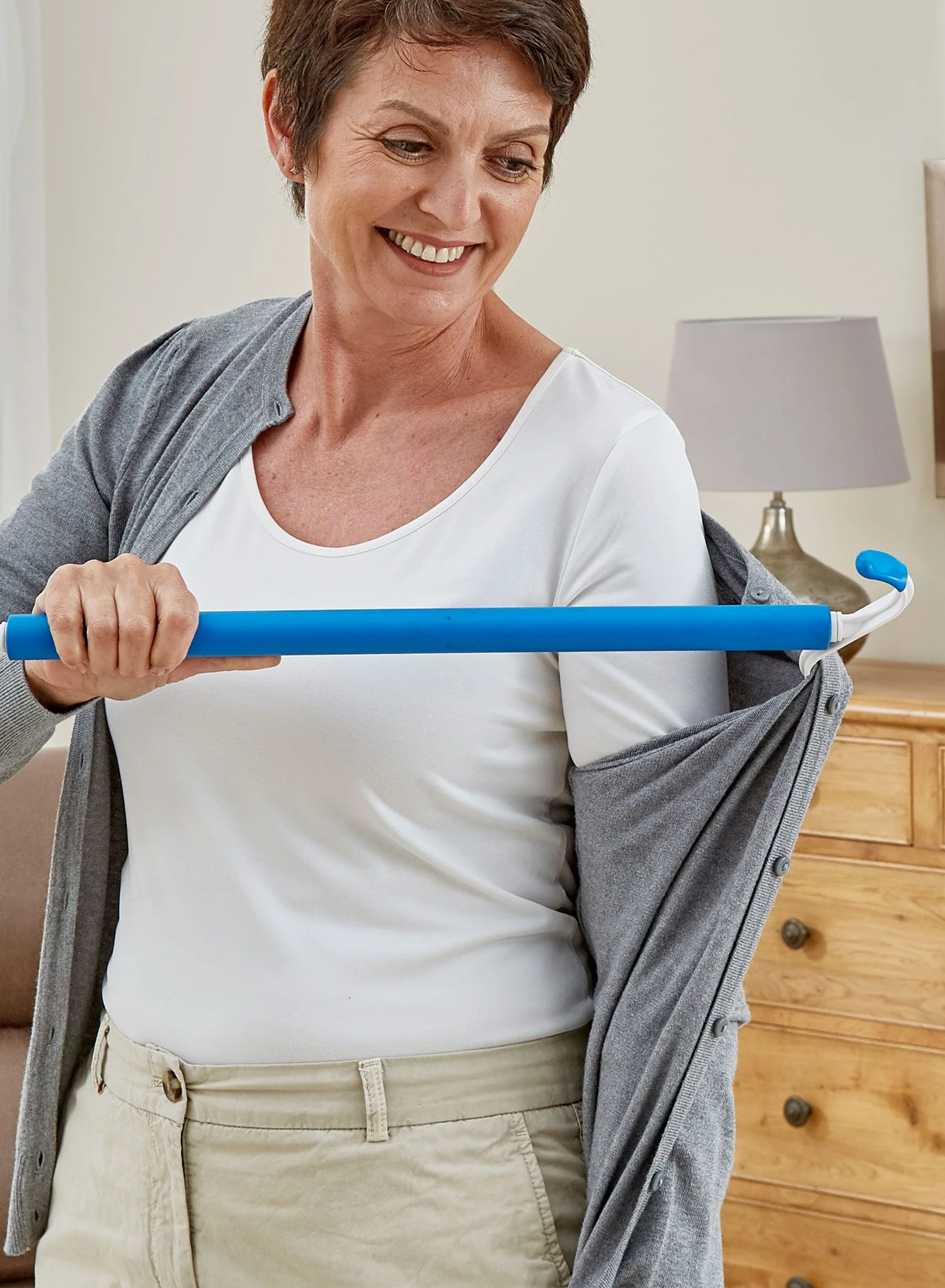 Dressing Stick with Padded Shoe Horn - Image 3