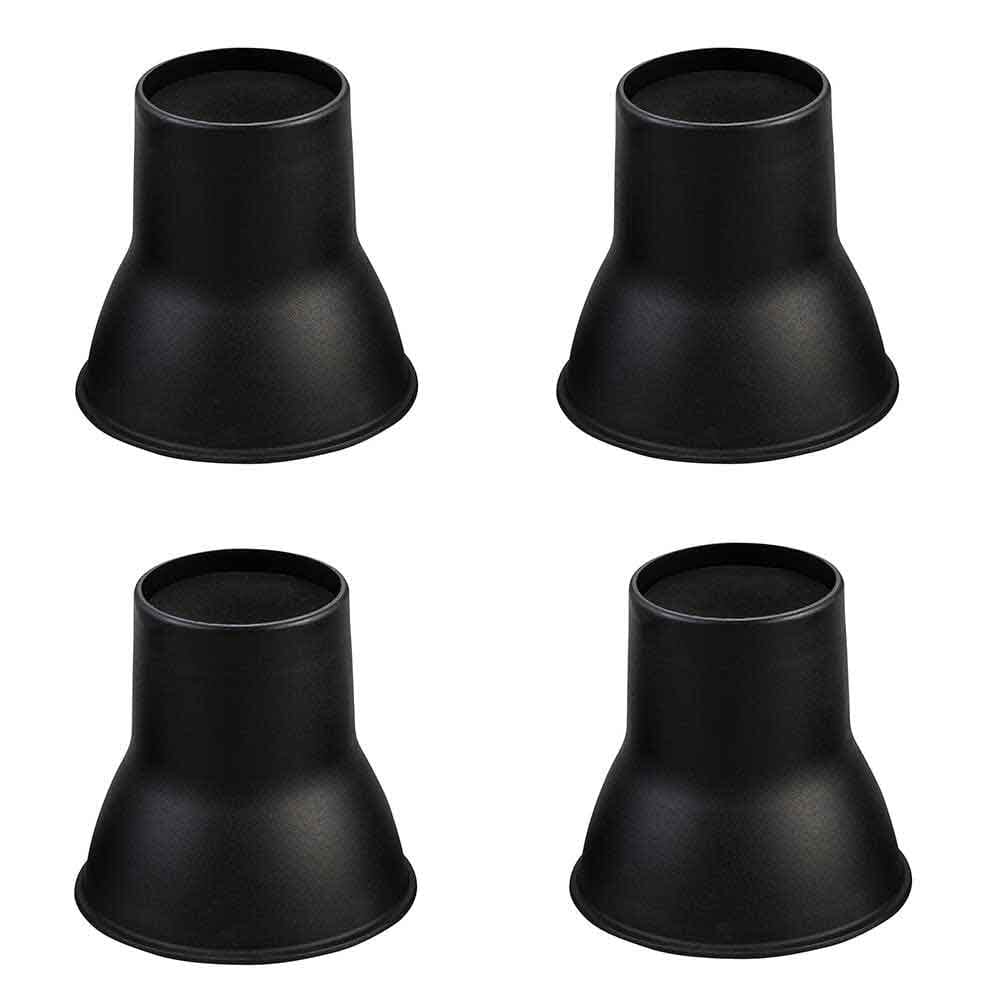 Elephant Feet Furniture Raiser - Pack of 4 in Black - Image 4