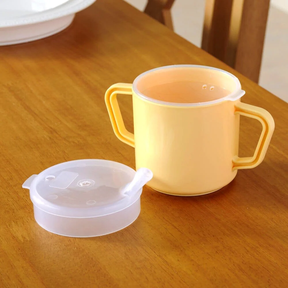 Feeding Mug with Narrow Spout and Feeder Lid - Image 3