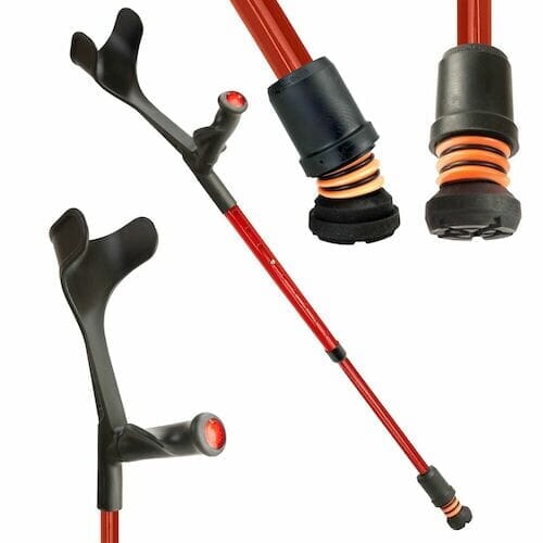 Flexyfoot Comfort Grip Open Cuff Crutch - Image 3