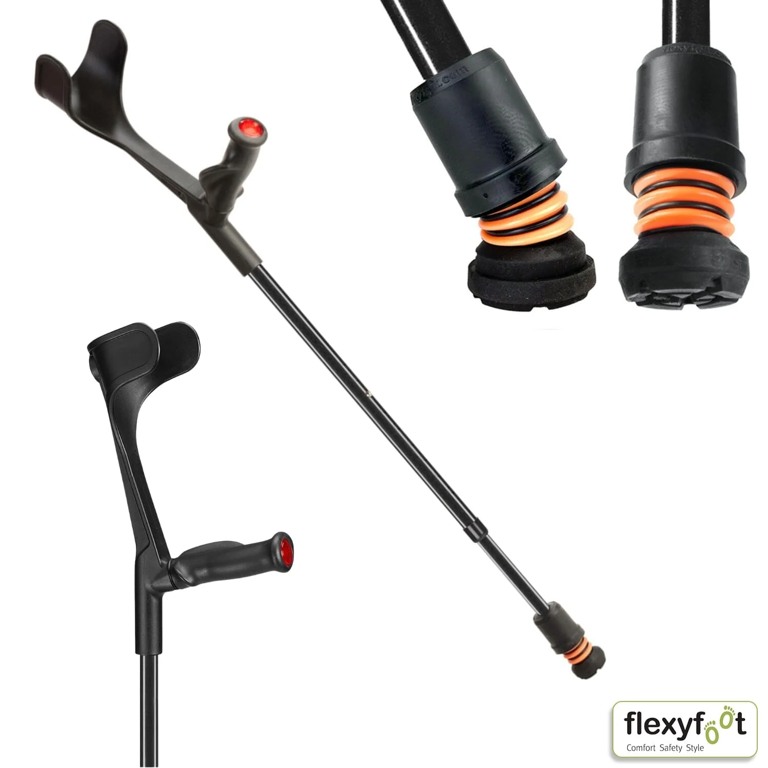 Flexyfoot Comfy Grip Crutch - Image 10