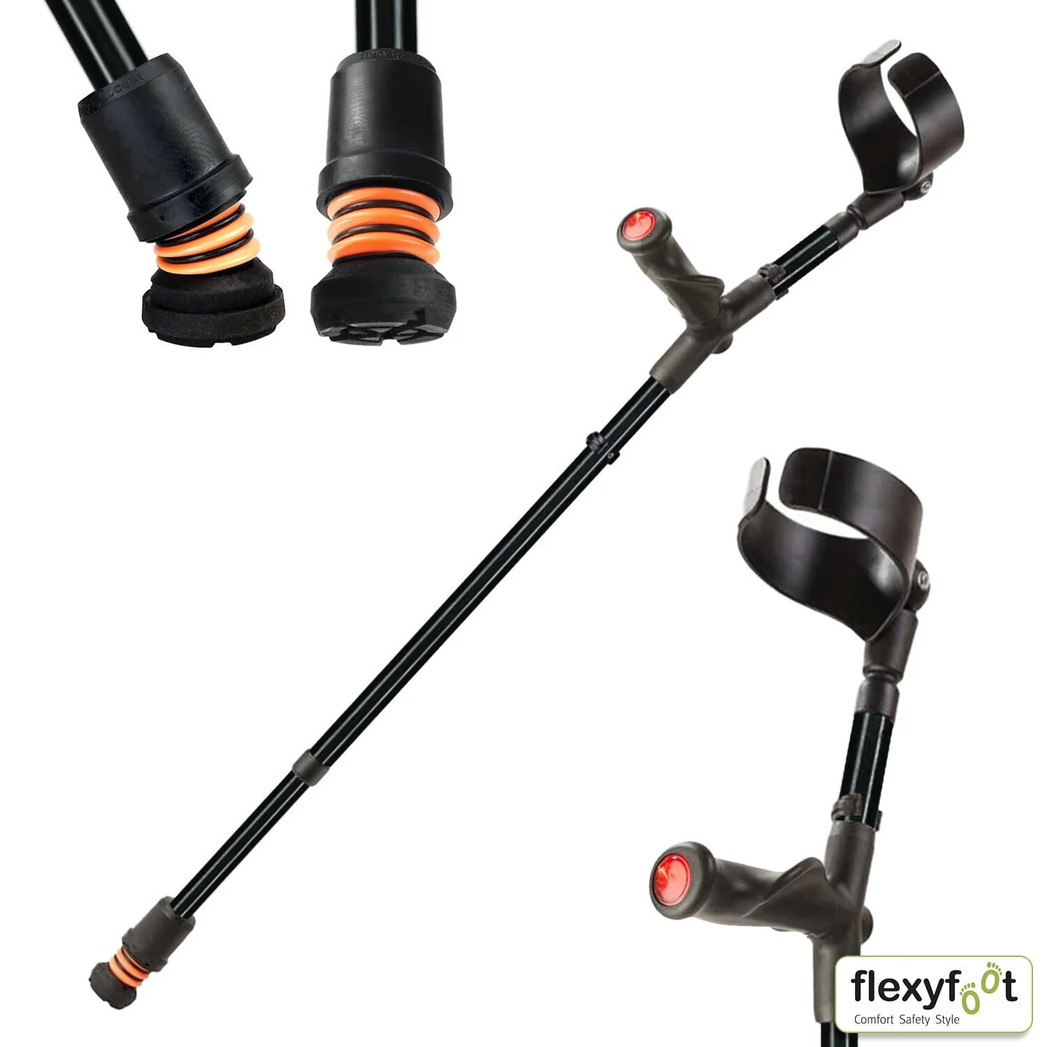 Flexyfoot Comfy Grip Crutch - Image 8