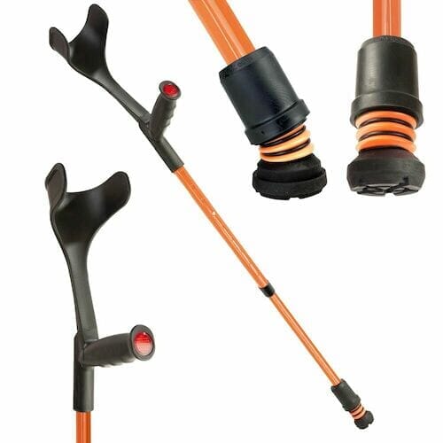 Flexyfoot Soft Grip Open Cuff Crutch - Image 2