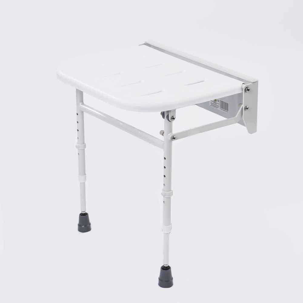 NRS Folding Shower Seat with Legs - Image 5