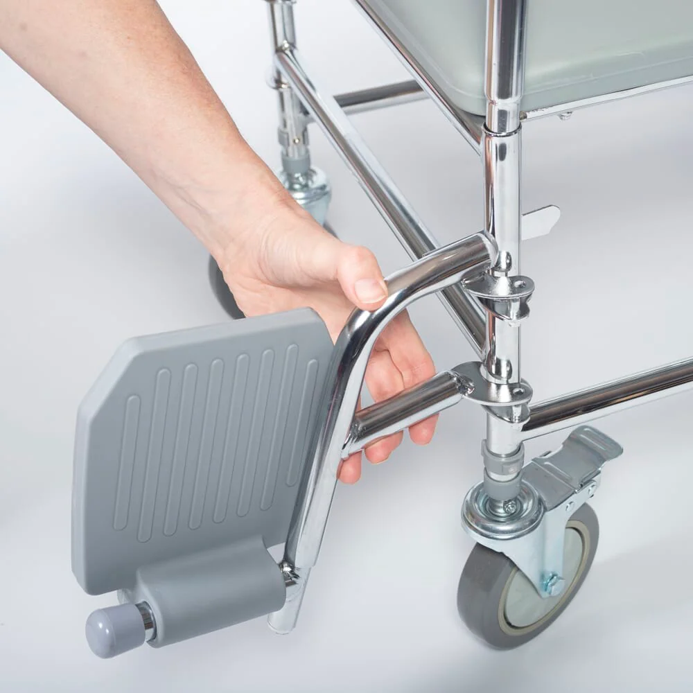 NRS  Wheeled Commode Footrests - Image 2