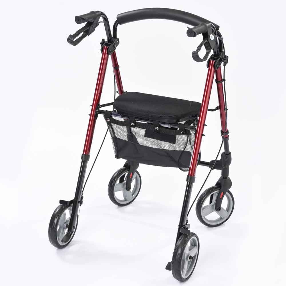 NRS 4 Wheel Lightweight Rollator - Image 8