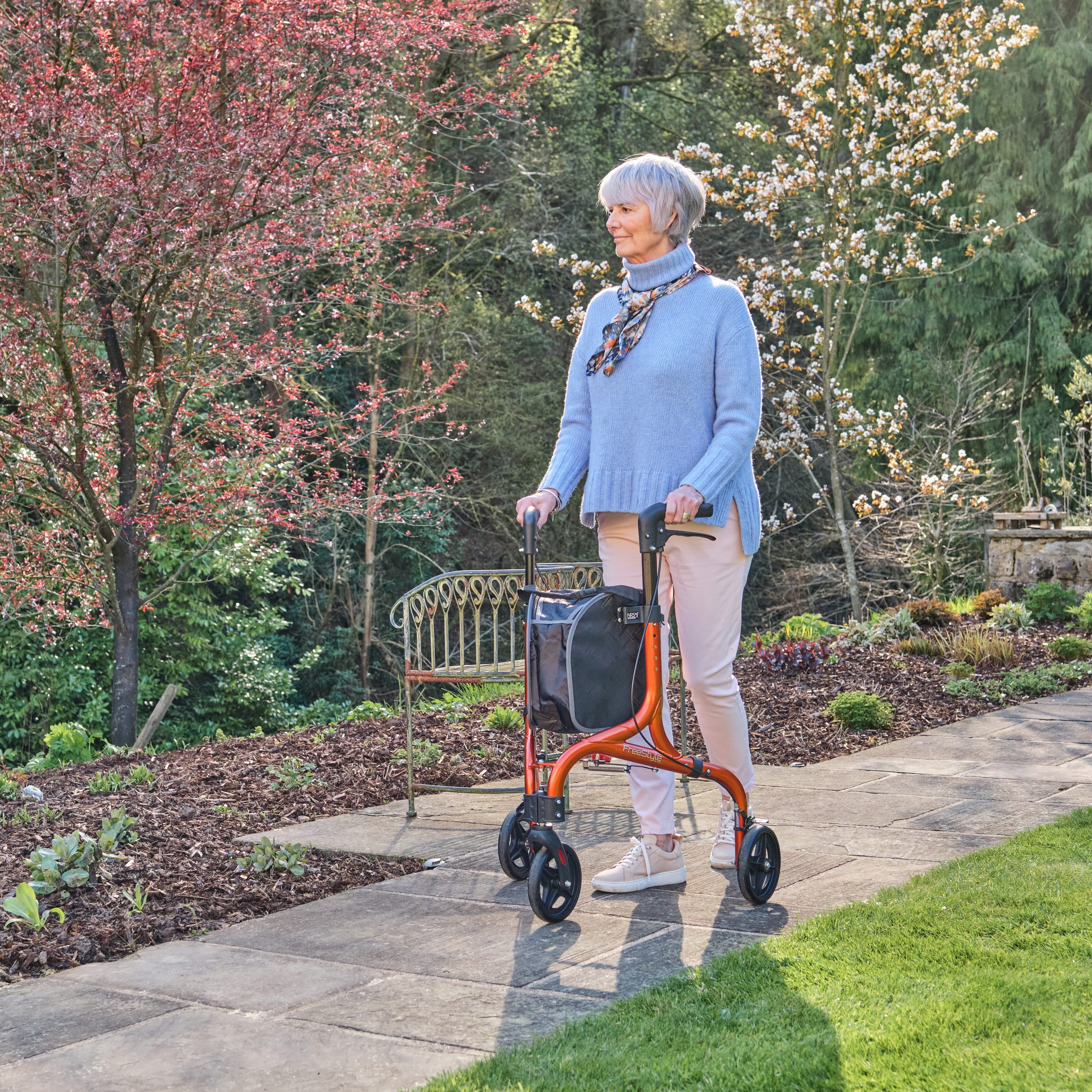 NRS Freestyle 3 Wheel Rollator - Image 24