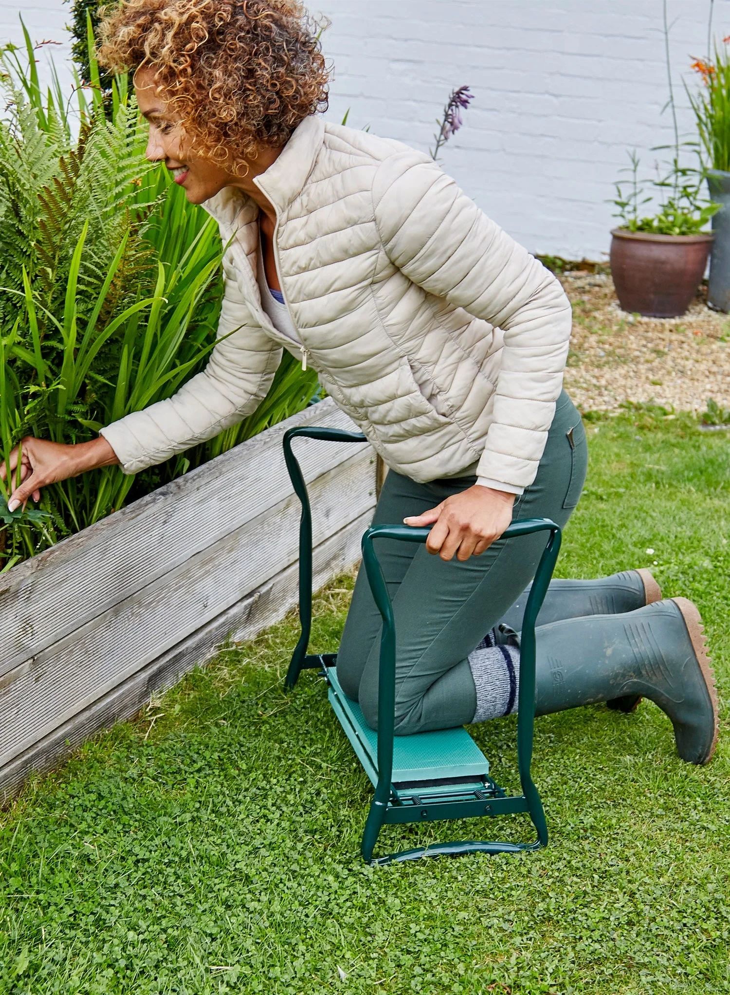 Garden Pro Bench & Kneeler - Image 3