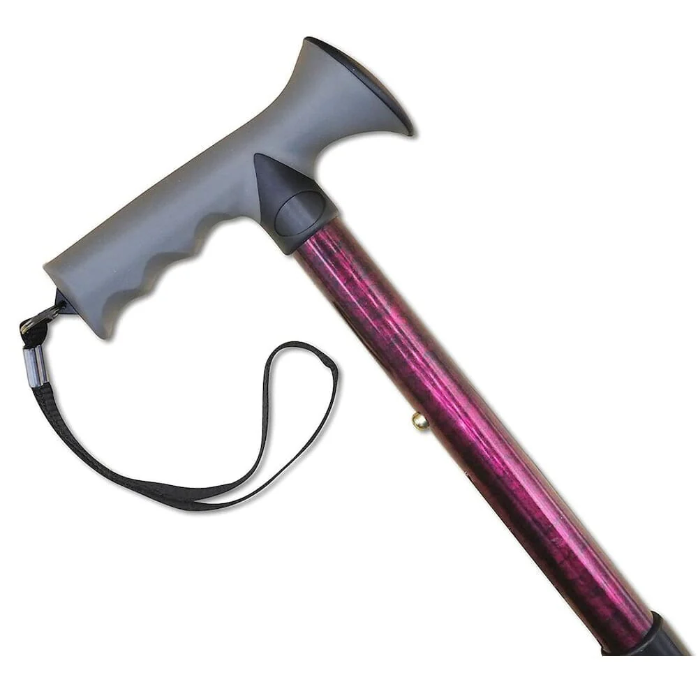 Gel Handle Folding Walking Stick - Image 4