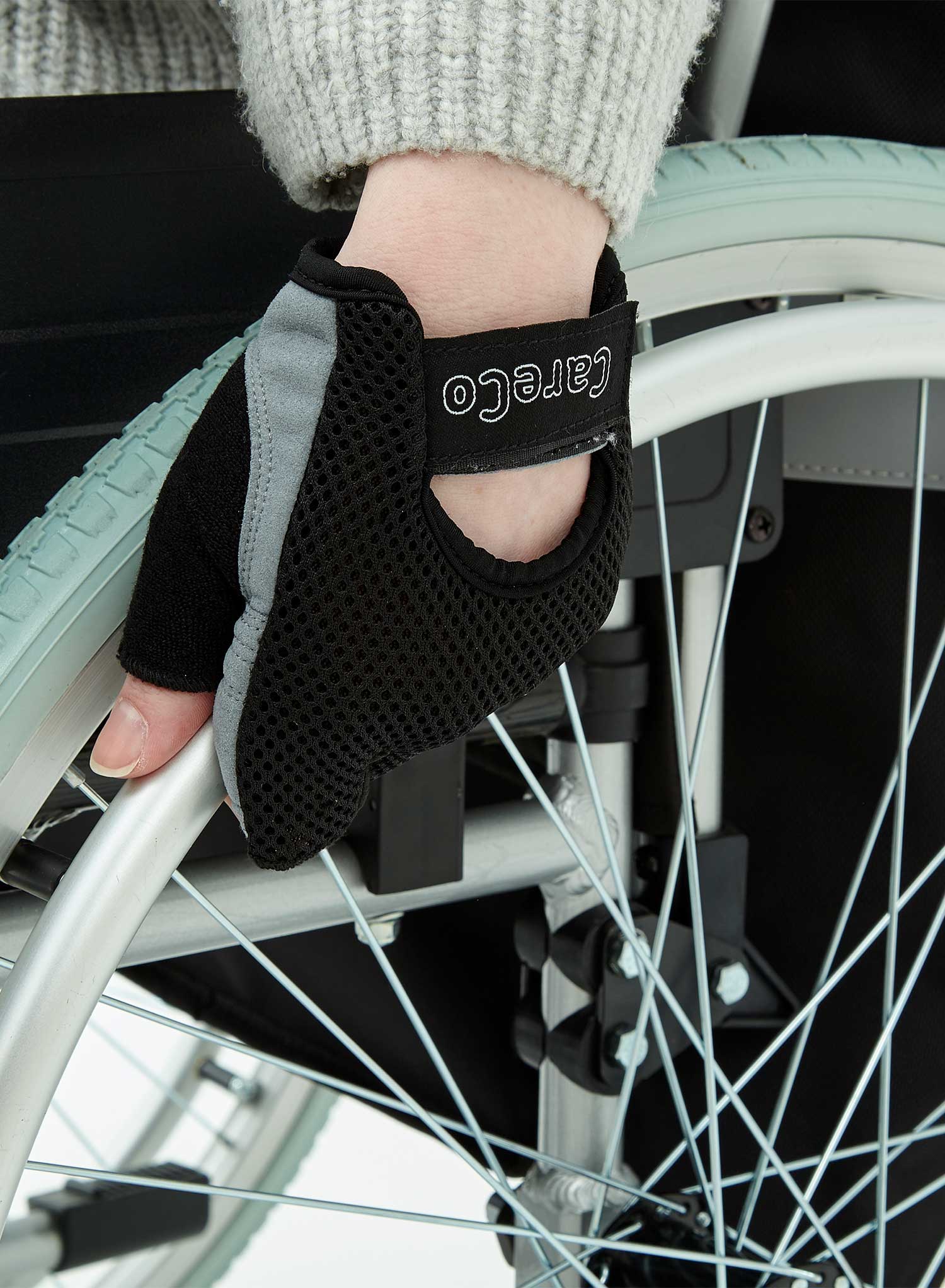 Gel Padded Wheelchair Gloves - Image 6