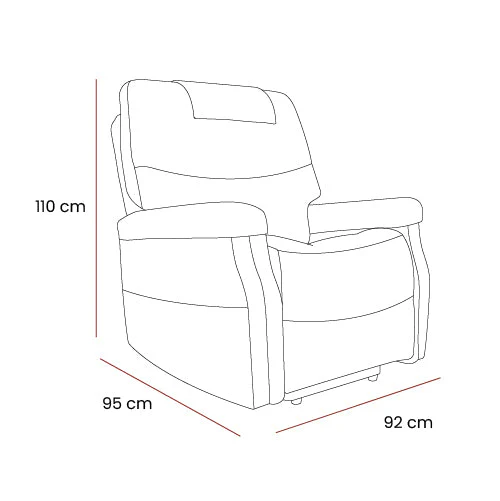 Hamdon Classic Riser Recliner Chair - Image 20