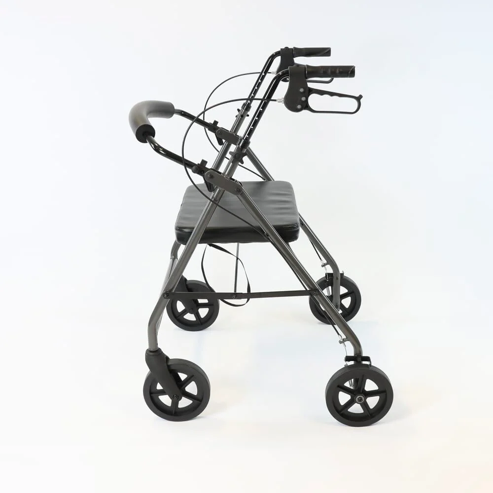 NRS Bariatric 4 Wheel Aluminium Rollator - Image 4