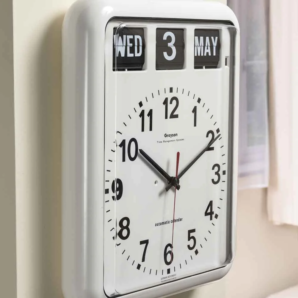 Large Calendar Wall Clock - Image 3