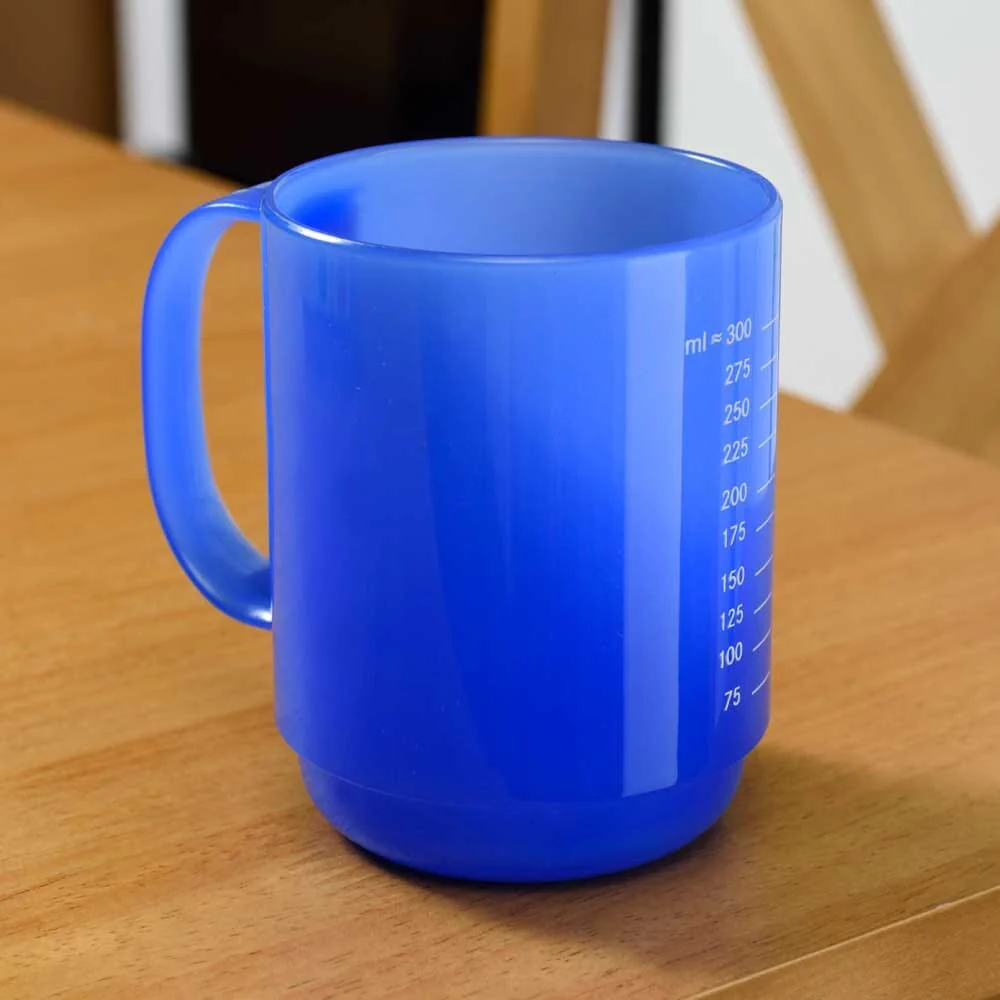 Large Round Handle Mug - BLUE - Image 3