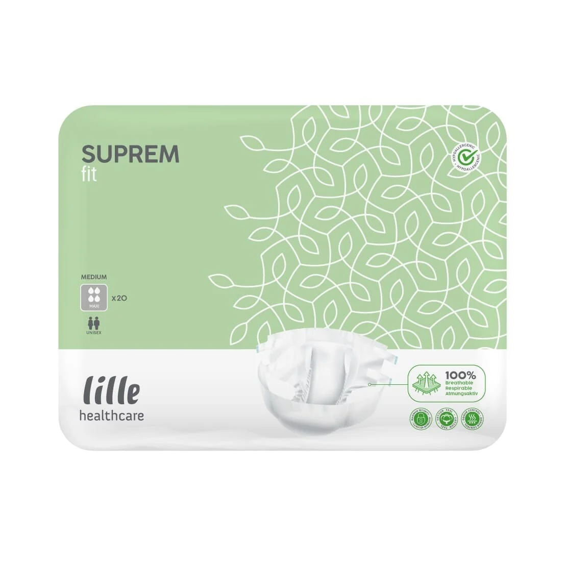 Lille Suprem All In One Incontinence Pads - Image 4