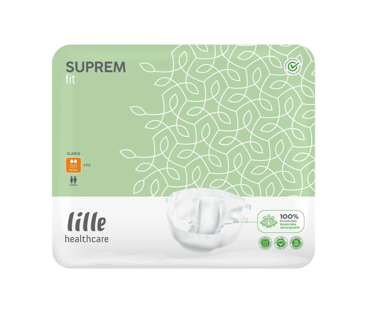 Lille Suprem All In One Incontinence Pads - Image 8