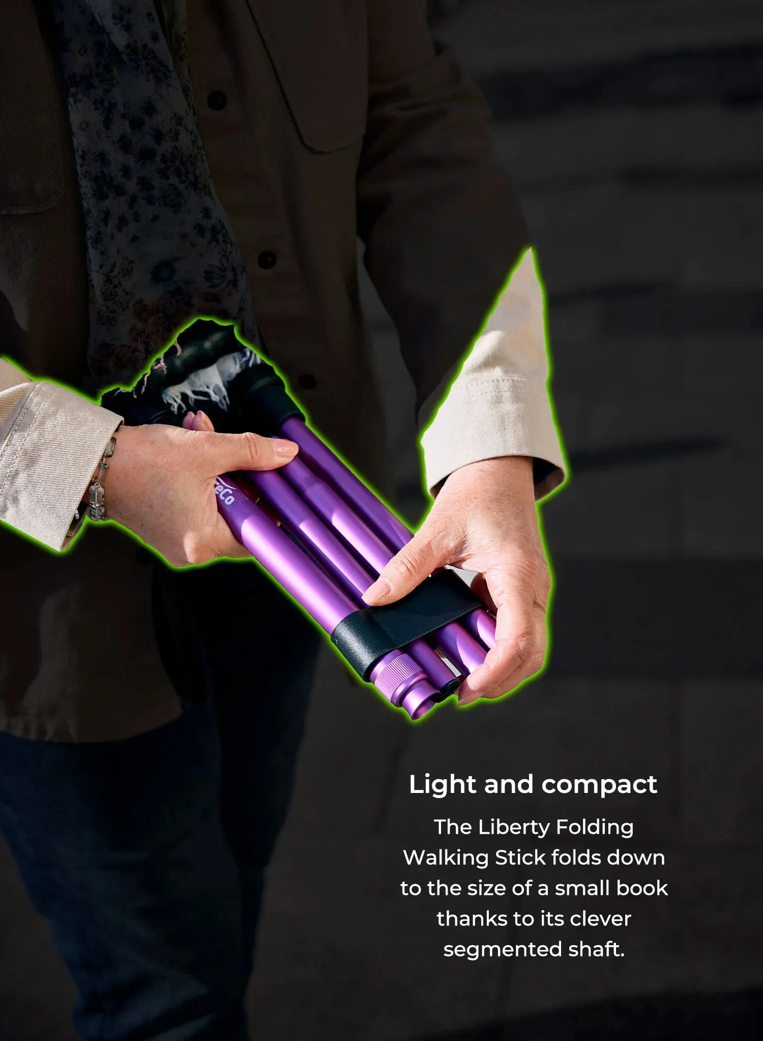 Liberty Folding Walking Stick - Image 28