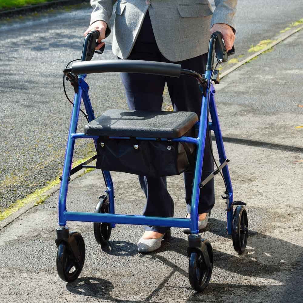 NRS A-Series Lightweight 4 Wheel Rollator - Image 10
