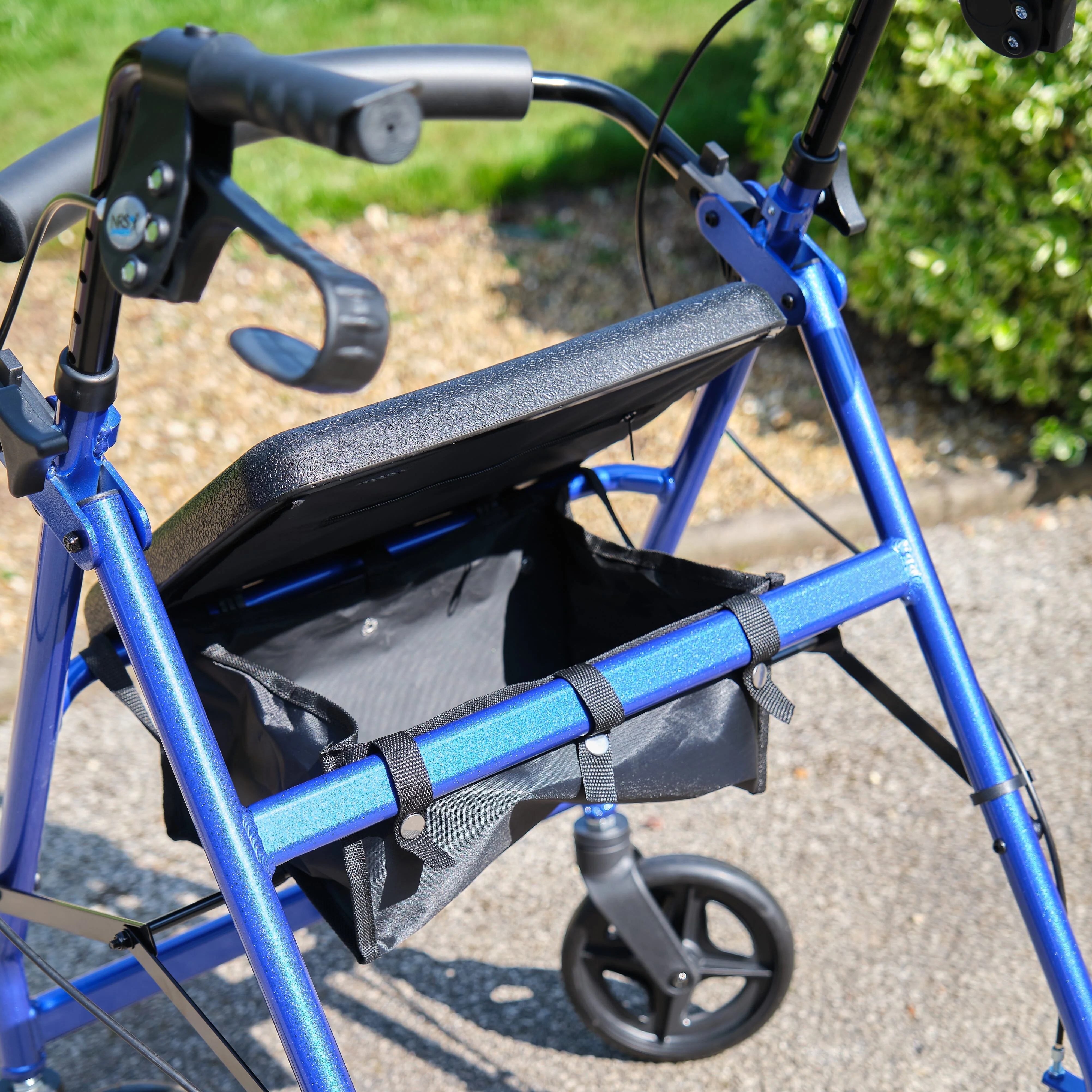NRS A-Series Lightweight 4 Wheel Rollator - Image 13