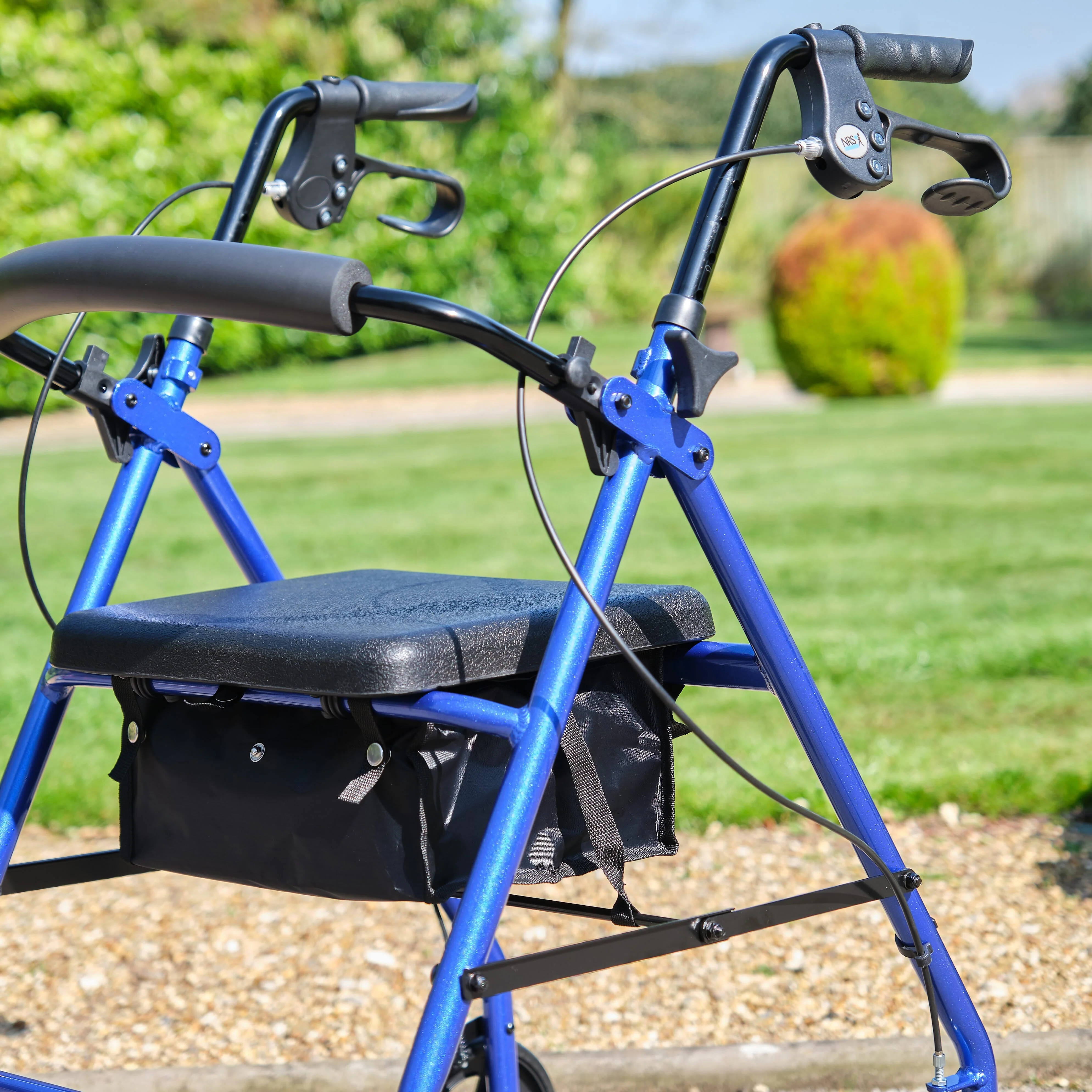 NRS A-Series Lightweight 4 Wheel Rollator - Image 14