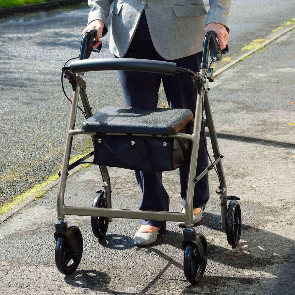 NRS A-Series Lightweight 4 Wheel Rollator - Image 20
