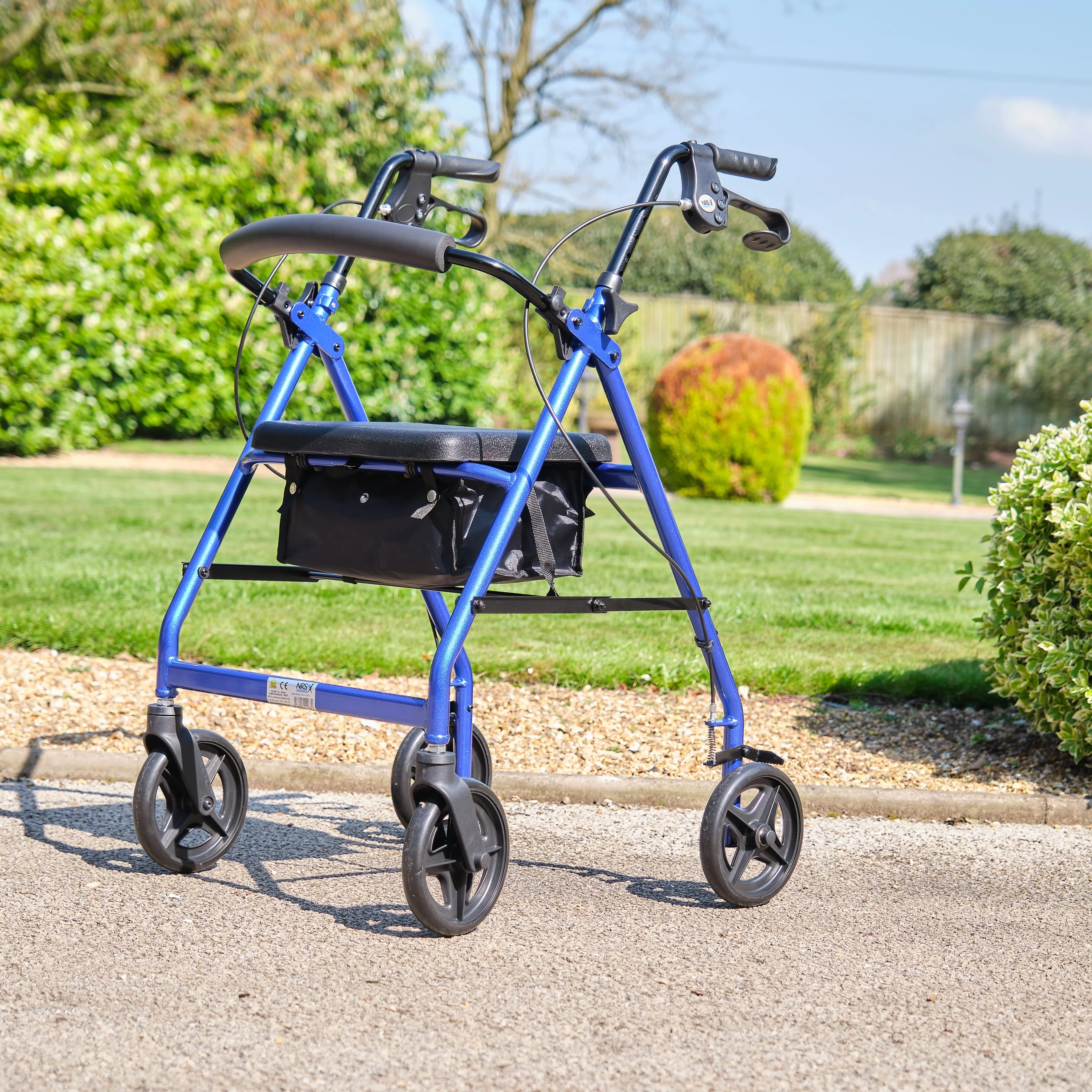 NRS A-Series Lightweight 4 Wheel Rollator - Image 8