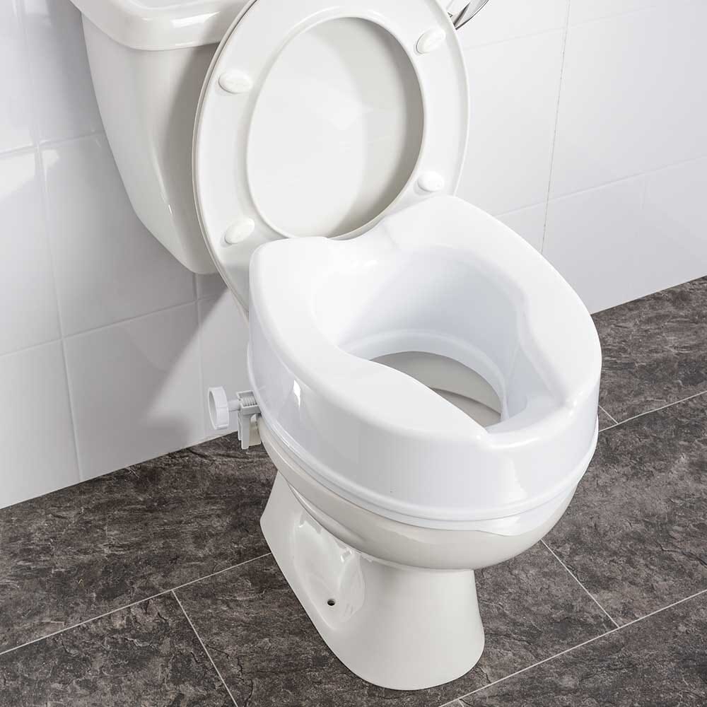 NRS Linton Plus Raised Toilet Seat - 50mm - Image 7